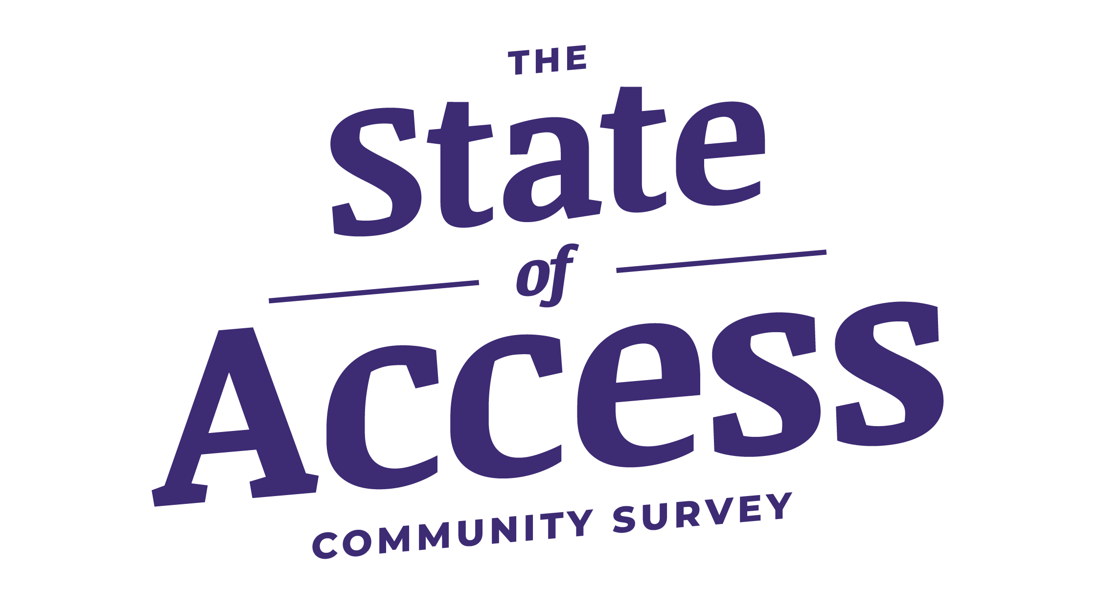 The State of Access Community Survey
